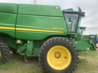 ➨ КОМБАЙН НА ЗАПЧАСТИНИ John Deere 9870 STS, 2008 р.в. foto 11