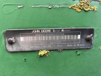 Дисковий глибокорозпушувач John Deere 510-7 стійок-6,4 м. foto 16