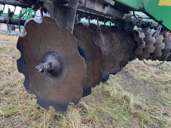 Дискова борона John Deere 637 9м foto 8