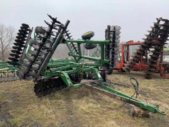 Дискова борона John Deere 637 9м foto 7