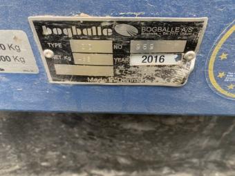 Розкидач мінеральних добрив BOGBALLE M2 D, 2016 р.в. foto 12