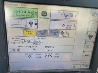 Обприскувач-розкидач John Deere R4038 2014 р.в.(комплект бочка+штанга ) foto 11