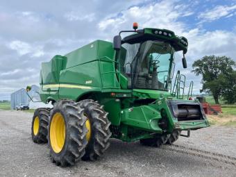 Комбайн John Deere S680 2014 рік foto 15