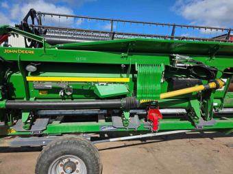 Жниварка JOHN DEERE 630X  2019 р. + транспортний візок COCHET 4WD/11/1 foto 18