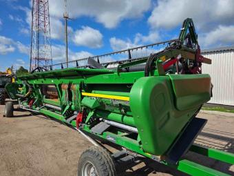 Жниварка JOHN DEERE 630X  2019 р. + транспортний візок COCHET 4WD/11/1 foto 12