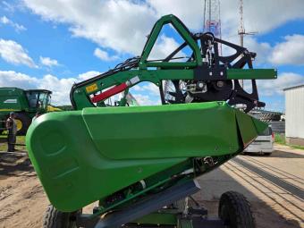 Жниварка JOHN DEERE 630X  2019 р. + транспортний візок COCHET 4WD/11/1 foto 11