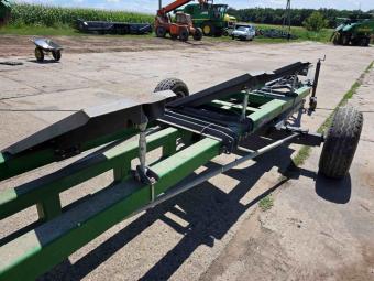 Жниварка JOHN DEERE 630X  2019 р. + транспортний візок COCHET 4WD/11/1 foto 34