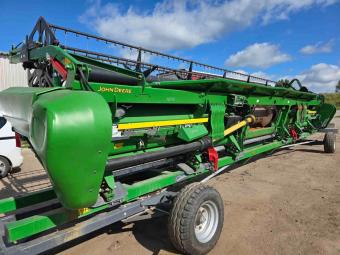 Жниварка JOHN DEERE 630X  2019 р. + транспортний візок COCHET 4WD/11/1 foto 19