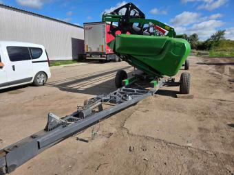 Жниварка JOHN DEERE 630X  2019 р. + транспортний візок COCHET 4WD/11/1 foto 31