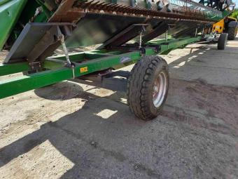Жниварка JOHN DEERE 630X  2019 р. + транспортний візок COCHET 4WD/11/1 foto 46