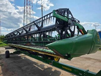 Жниварка JOHN DEERE 735D  2019 р. + транспортний візок THYREGOD A/S DK 7323 foto 4
