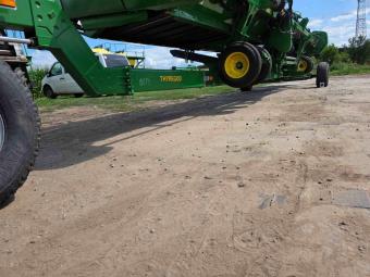 Жниварка JOHN DEERE 735D  2019 р. + транспортний візок THYREGOD A/S DK 7323 foto 43