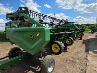 Жниварка JOHN DEERE HD40X  2022 р. + транспортний візок ZIEGLER Power Carrier foto 3