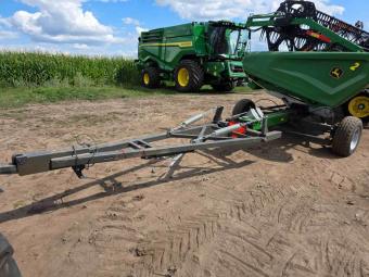 Жниварка JOHN DEERE HD40X  2022 р. + транспортний візок ZIEGLER Power Carrier foto 63