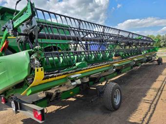 Жниварка JOHN DEERE HD40X  2022 р. + транспортний візок ZIEGLER Power Carrier