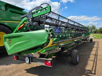Жниварка JOHN DEERE HD40X  2022 р. + транспортний візок ZIEGLER Power Carrier foto 2