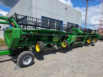 Жниварка JOHN DEERE HD40X  2022 р. + транспортний візок ZIEGLER foto 2